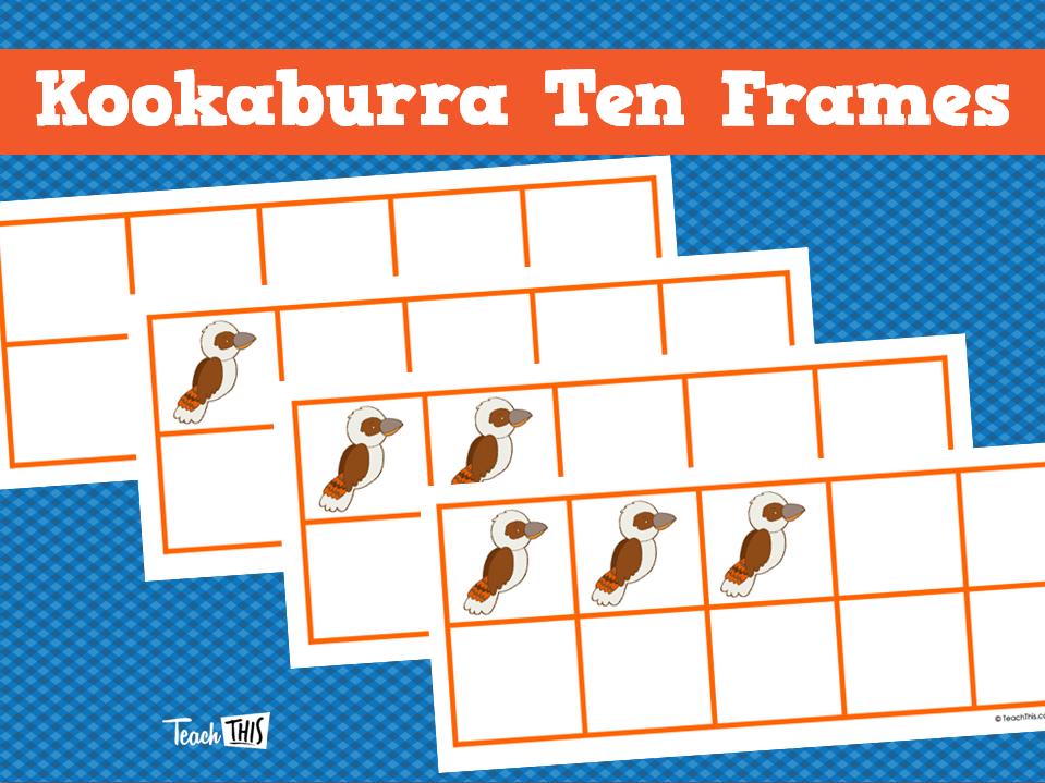 Kookaburra Ten Frames