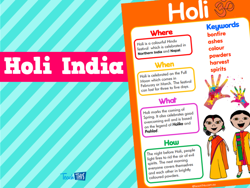 Holi India