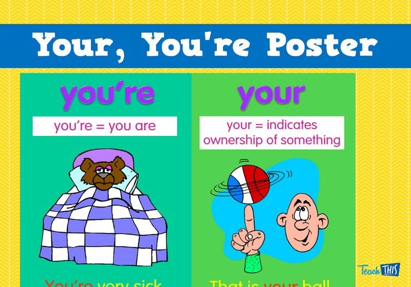 Your, You're Poster