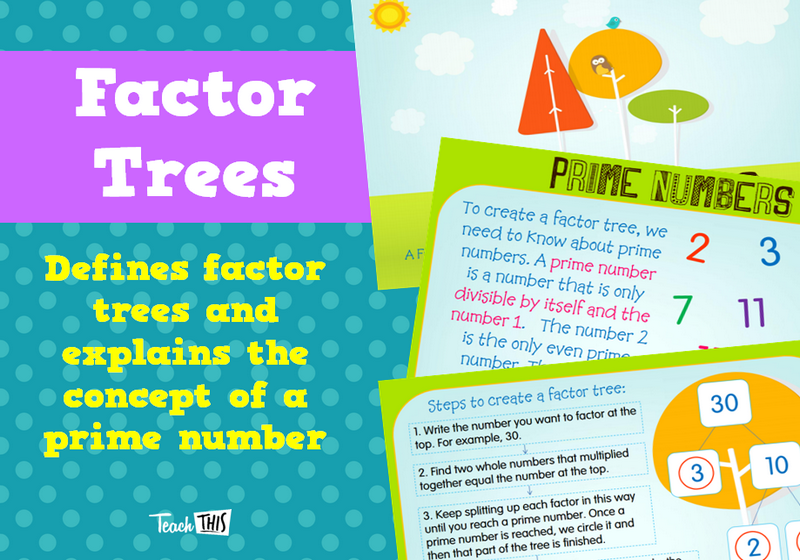 Factor Trees