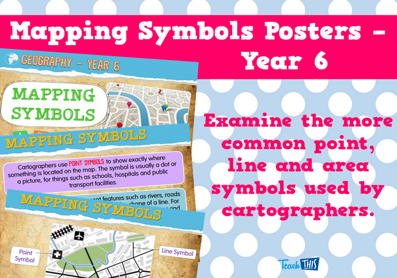Mapping Symbols Posters - year 6