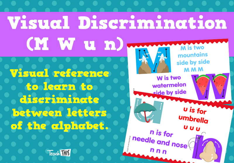Visual Discrimination (M W u n)