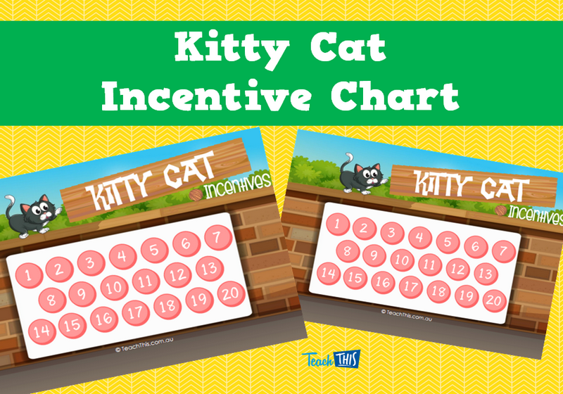 Kitty Cat Incentive Chart