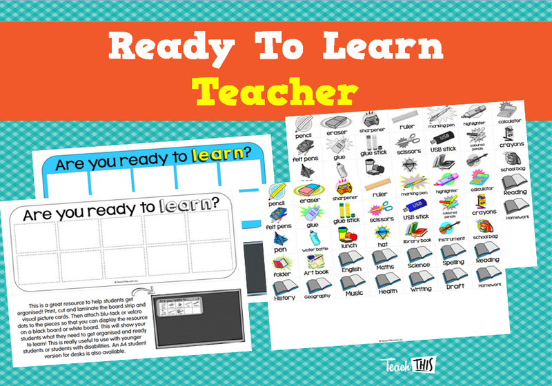 Ready to Learn - Teacher