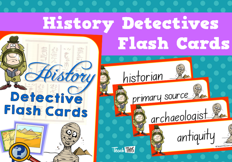 History Detectives Flash Cards