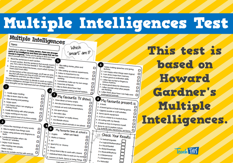 Multiple Intelligences Test