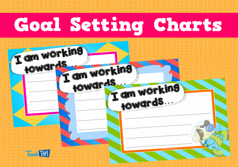 Goal Setting Charts