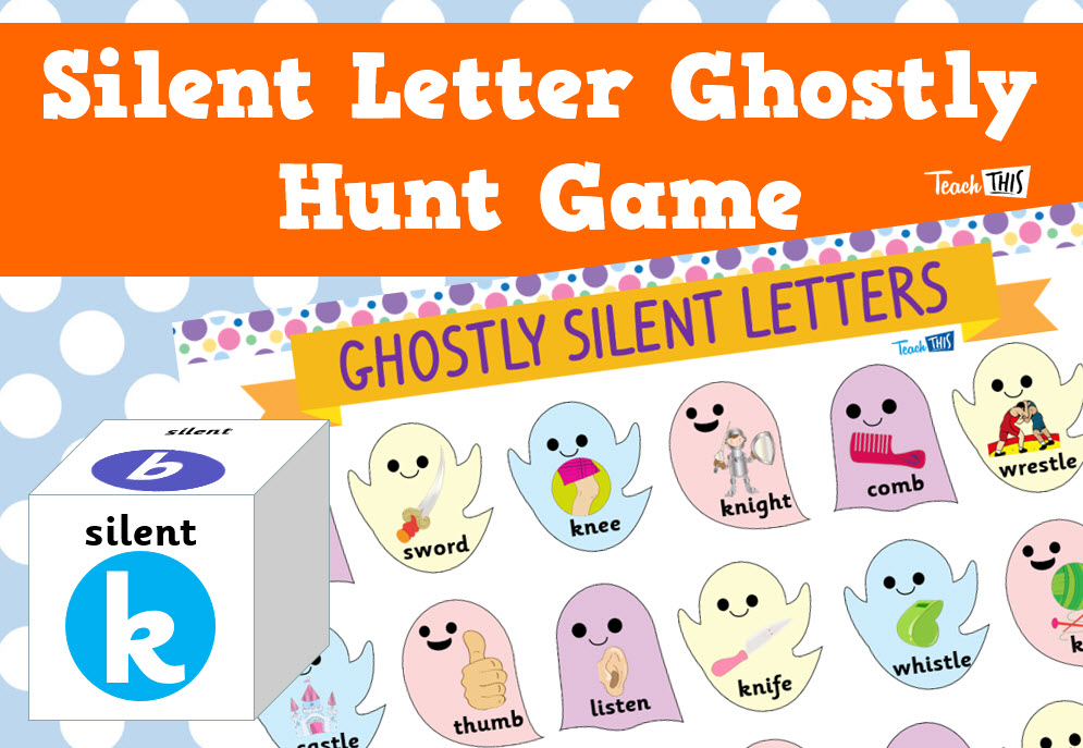 Ghostly Silent Letter Game