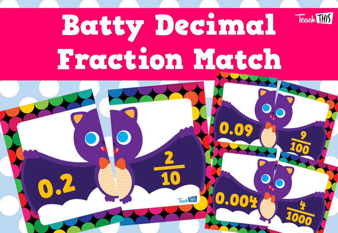 Batty Decimal Fraction Match