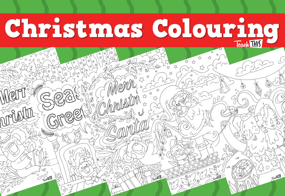 Christmas Colouring Pages