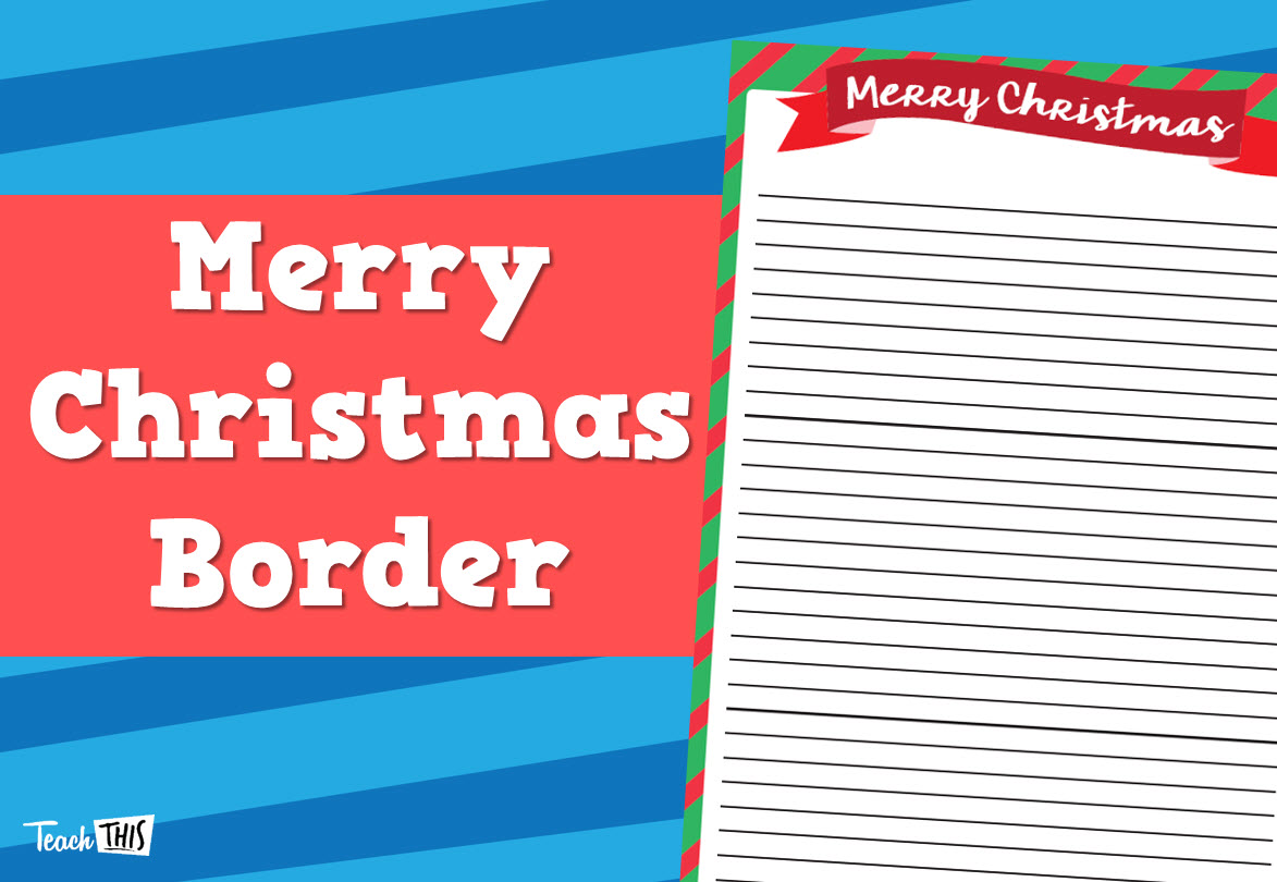 Merry Christmas Border