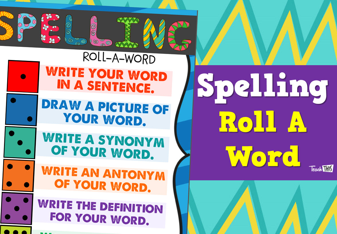 Spelling Roll a Word