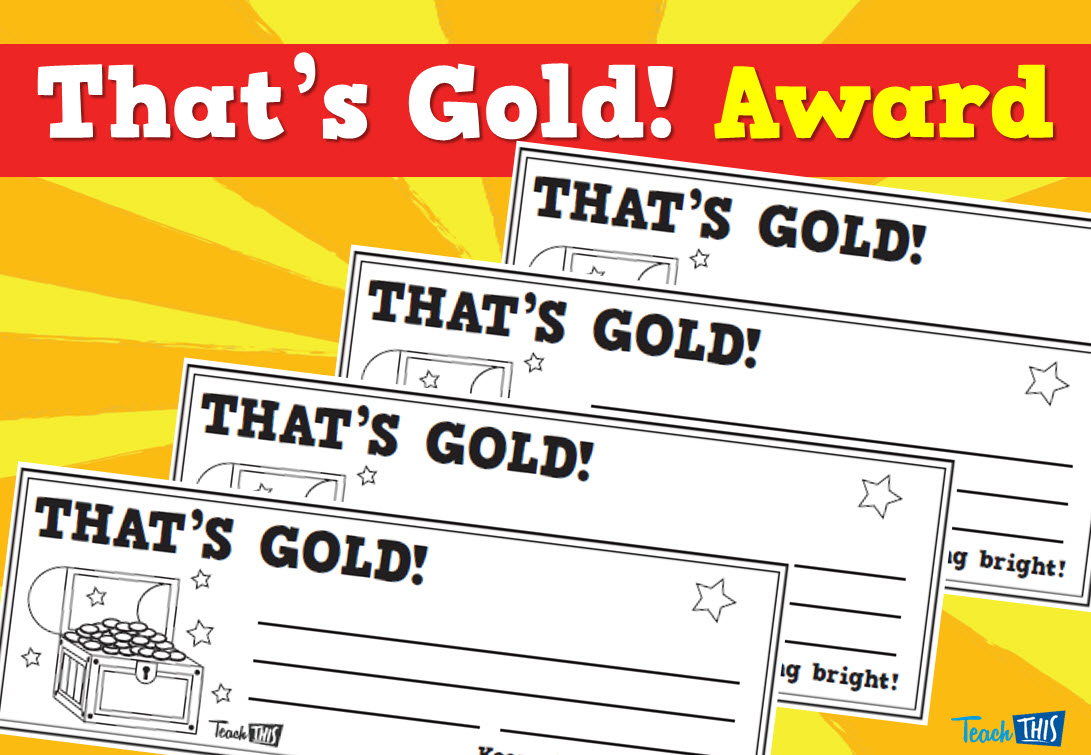 That's Gold Award