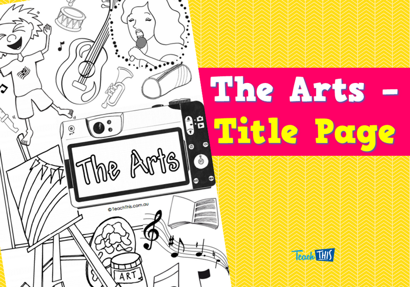 The Arts - Title Page