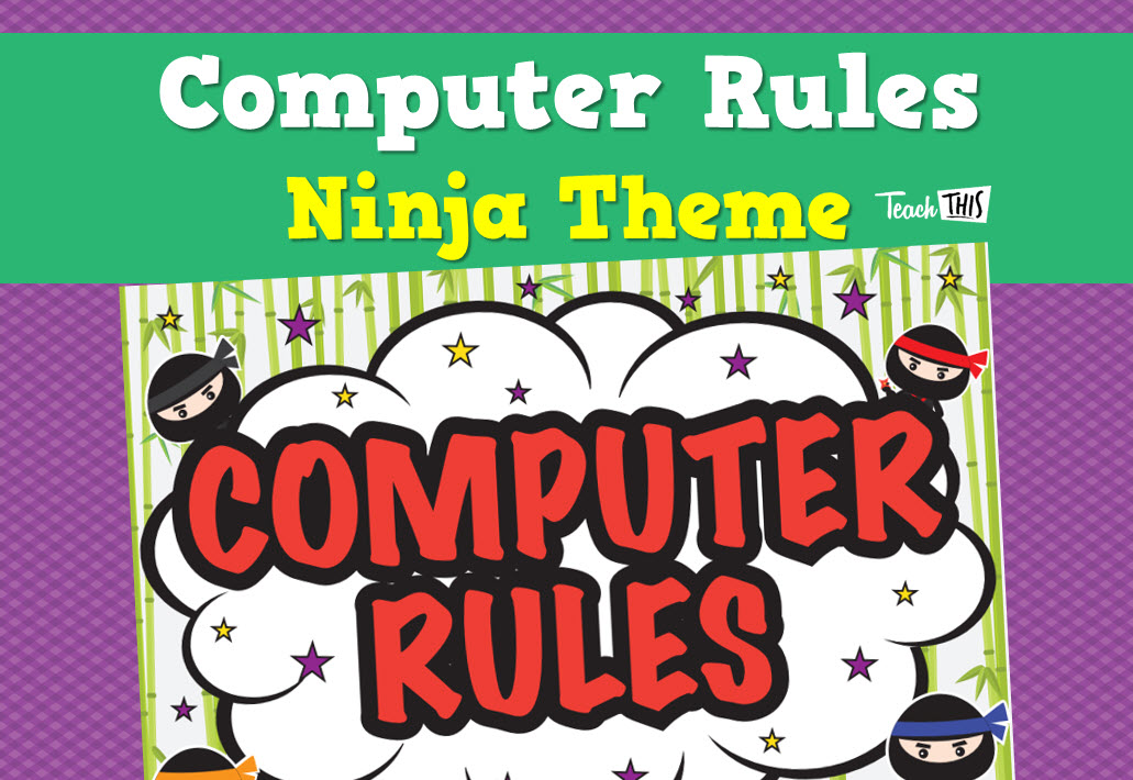 Computer Rules Ninja Theme