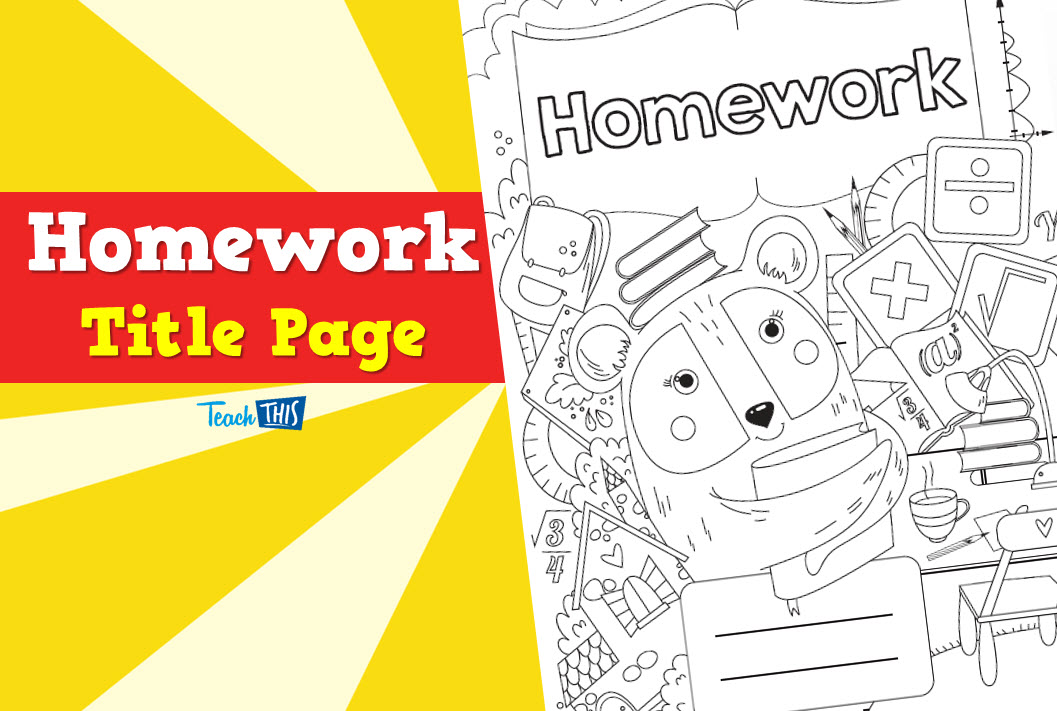 Title Page - Homework Ver.2