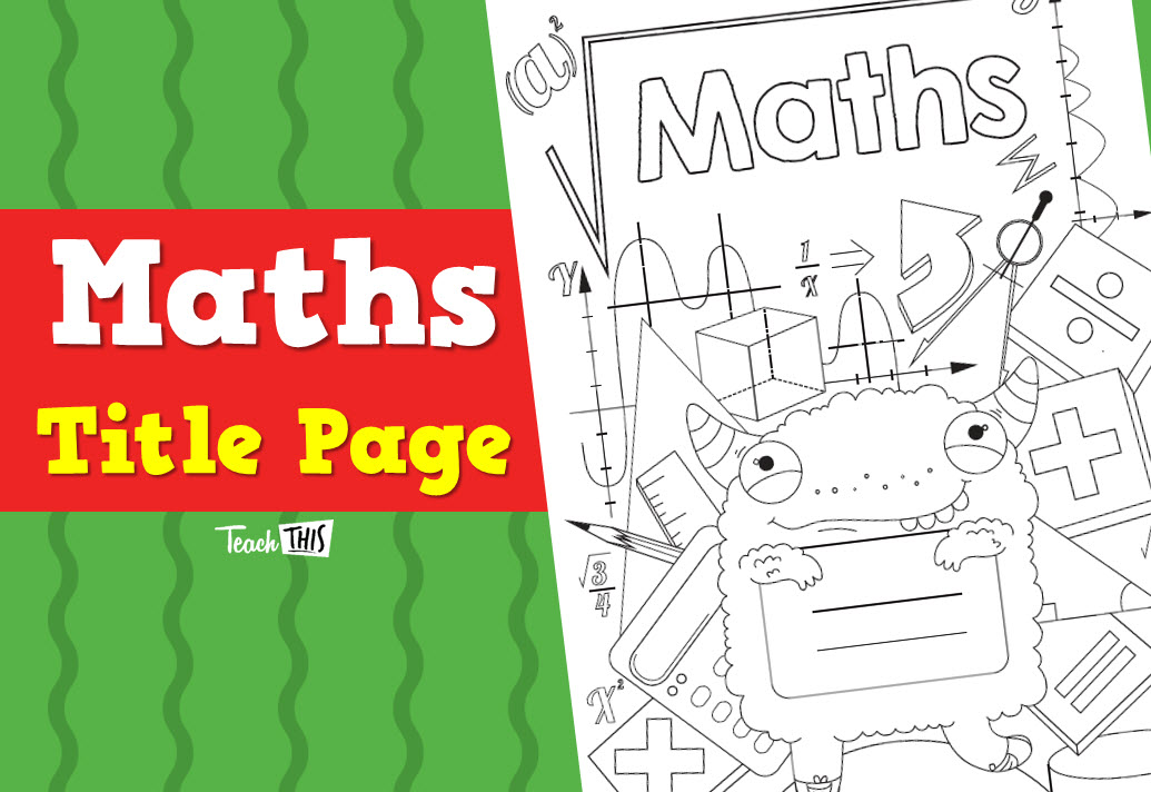 Title Page - Maths