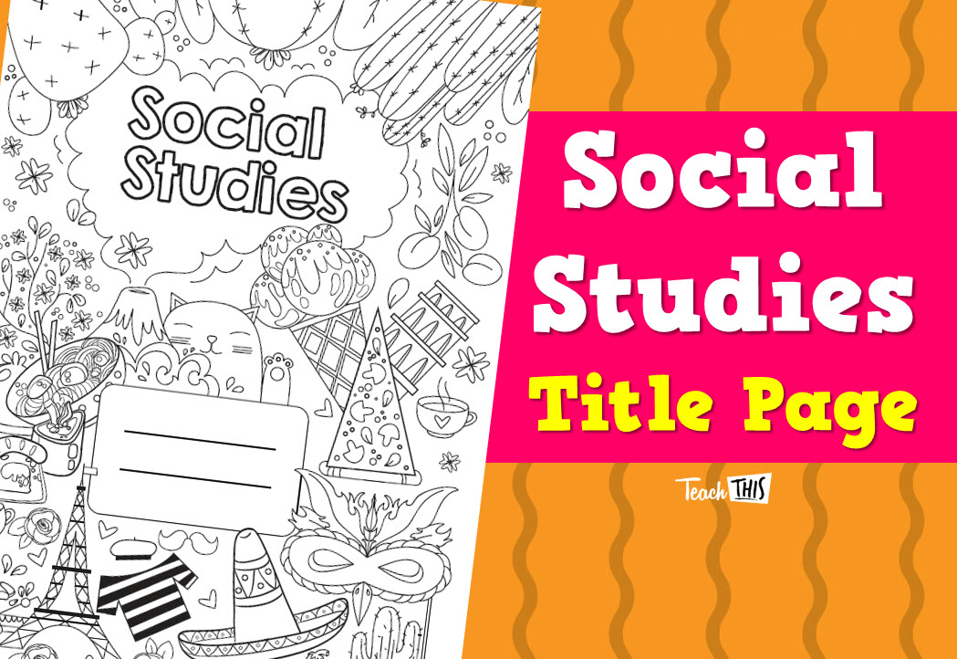 Title Page - Social Studies