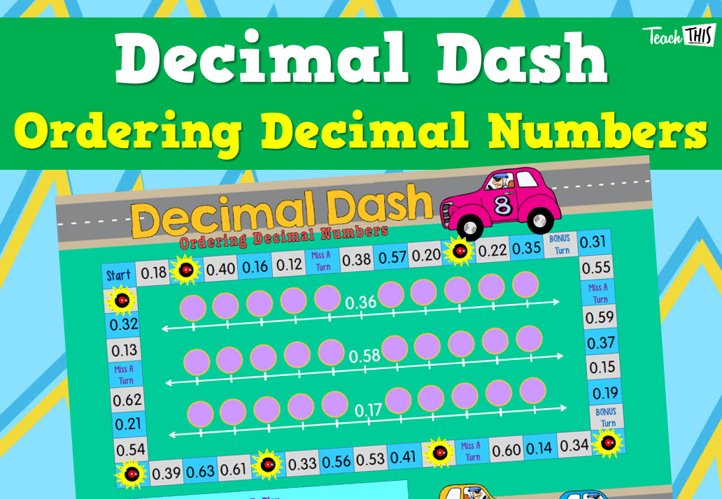 Decimal Dash - Ordering Decimal Numbers