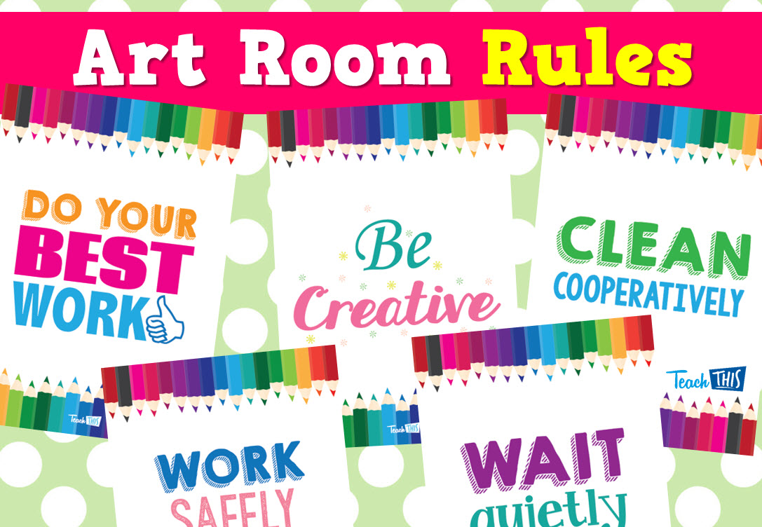 Art Room Rules