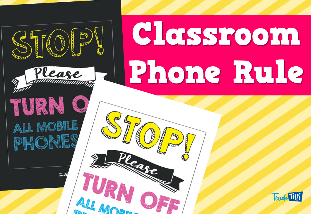 Classroom Phone Rule