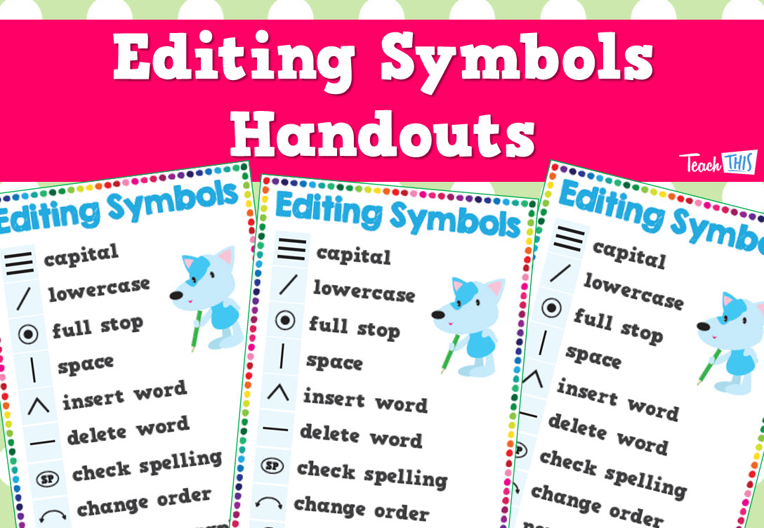 Editing Symbols - Handout