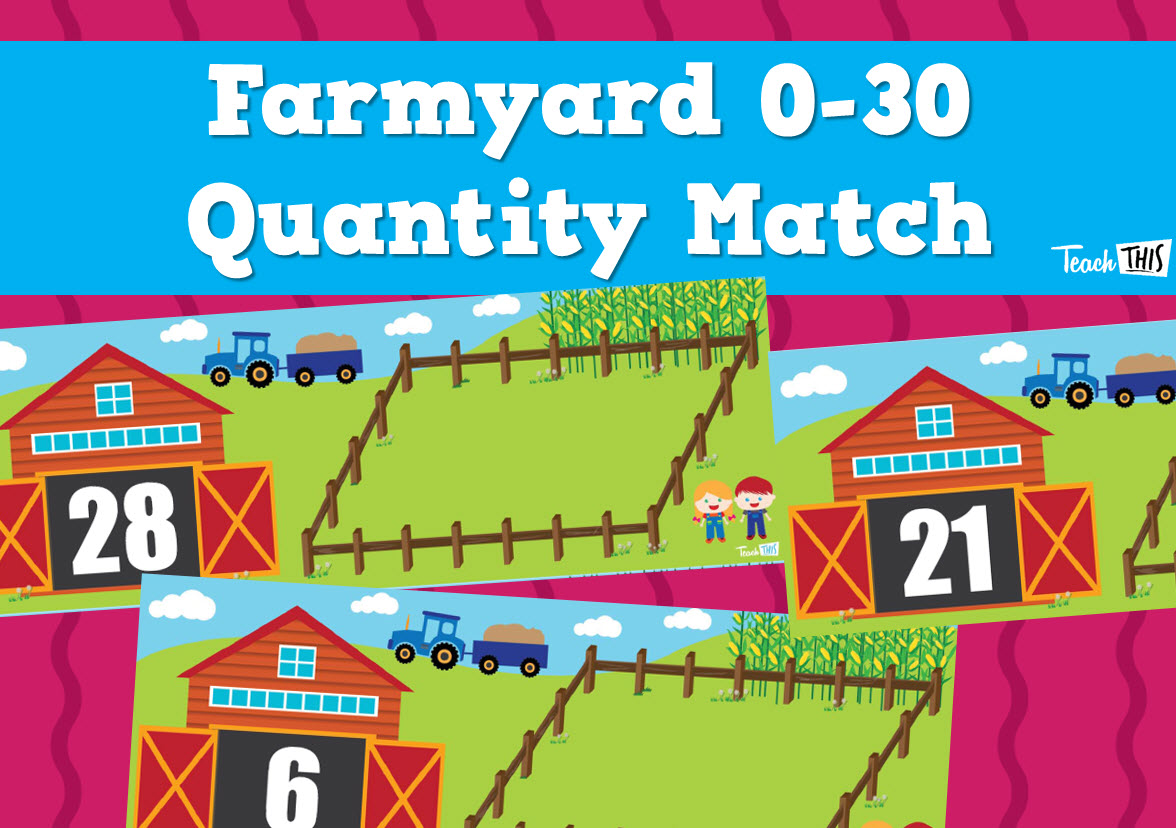 Farmyard 0-30 - Quantity Match