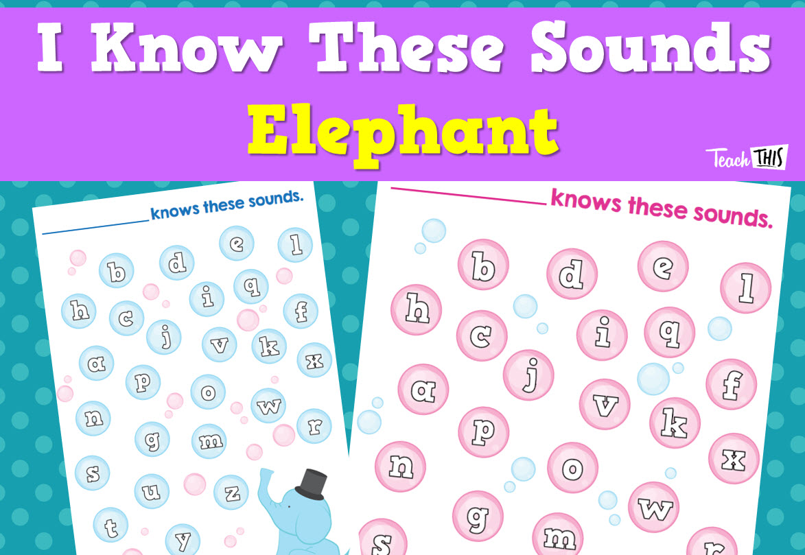 I Know These Sounds - Elephant