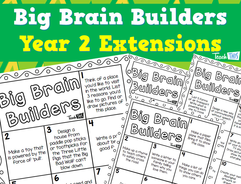Big Brain Builders - Year 2 - Extensions