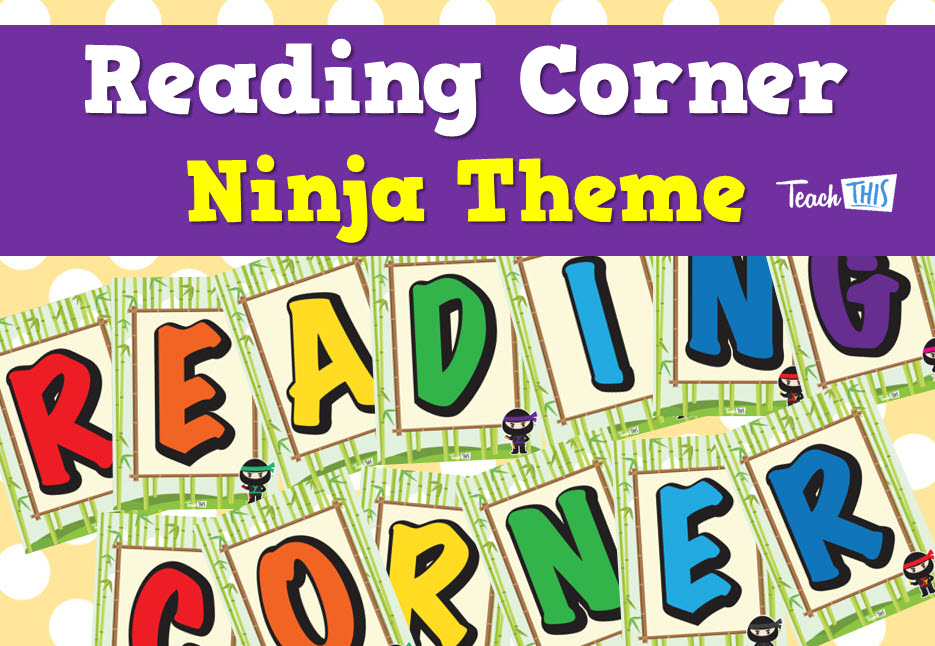 Reading Corner - Ninjas Bamboo Ver. 2
