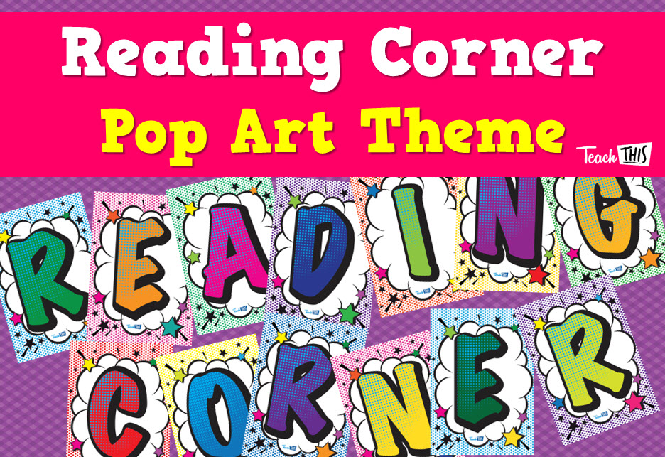 Reading Corner - Pop Art
