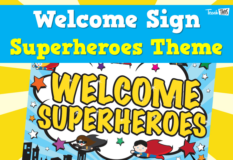 Welcome - Superheroes