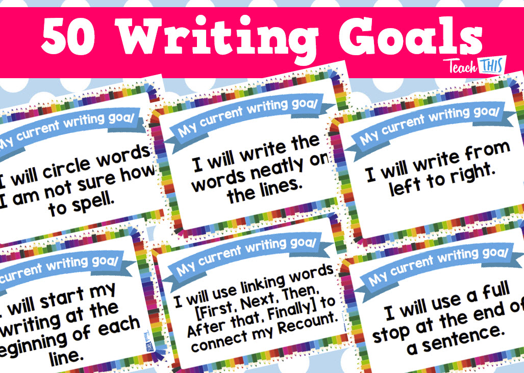 Writing Goals