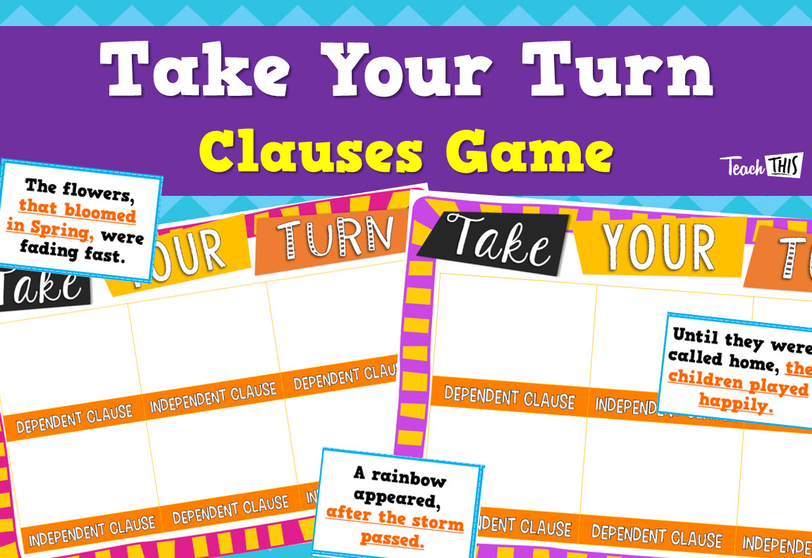 Take Your Turn - Clauses Game