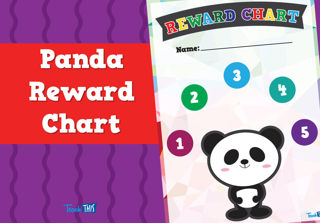 Reward Chart - Panda