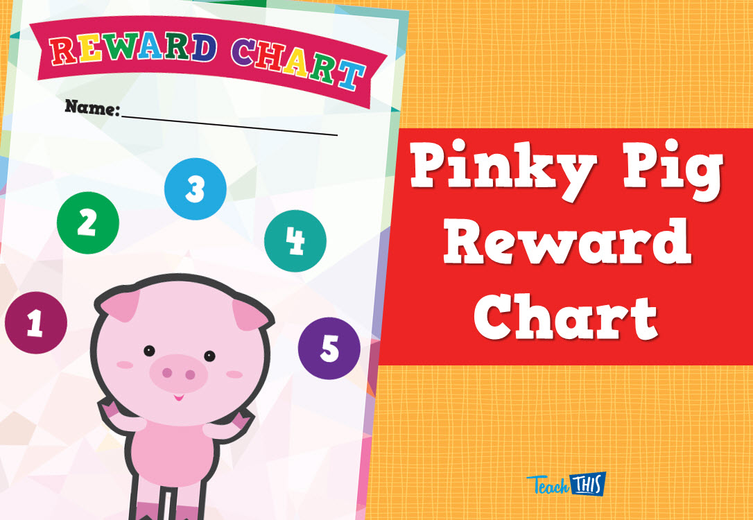 Reward Chart - Pinky Pig