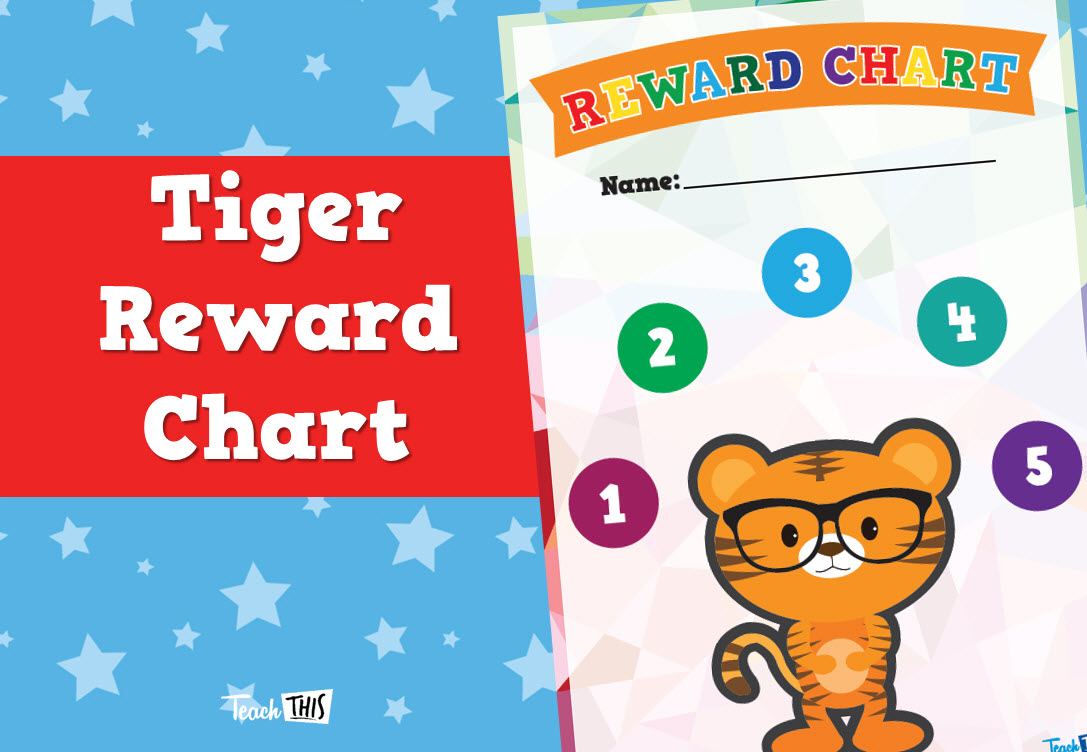 Reward Chart - Tiger