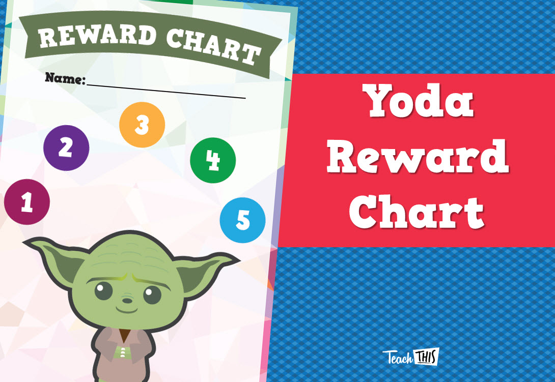 Reward Chart - Yoda