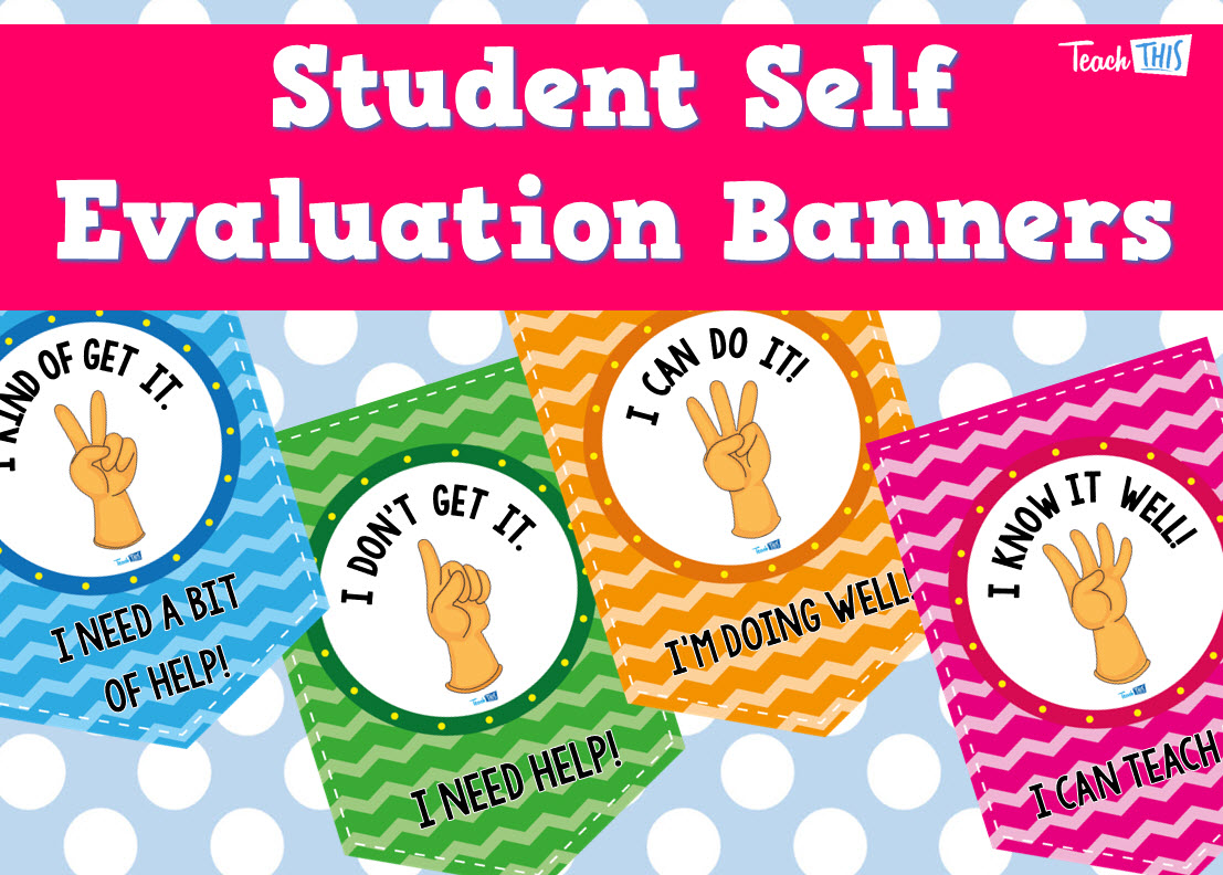 Student Self Evaluation Banners