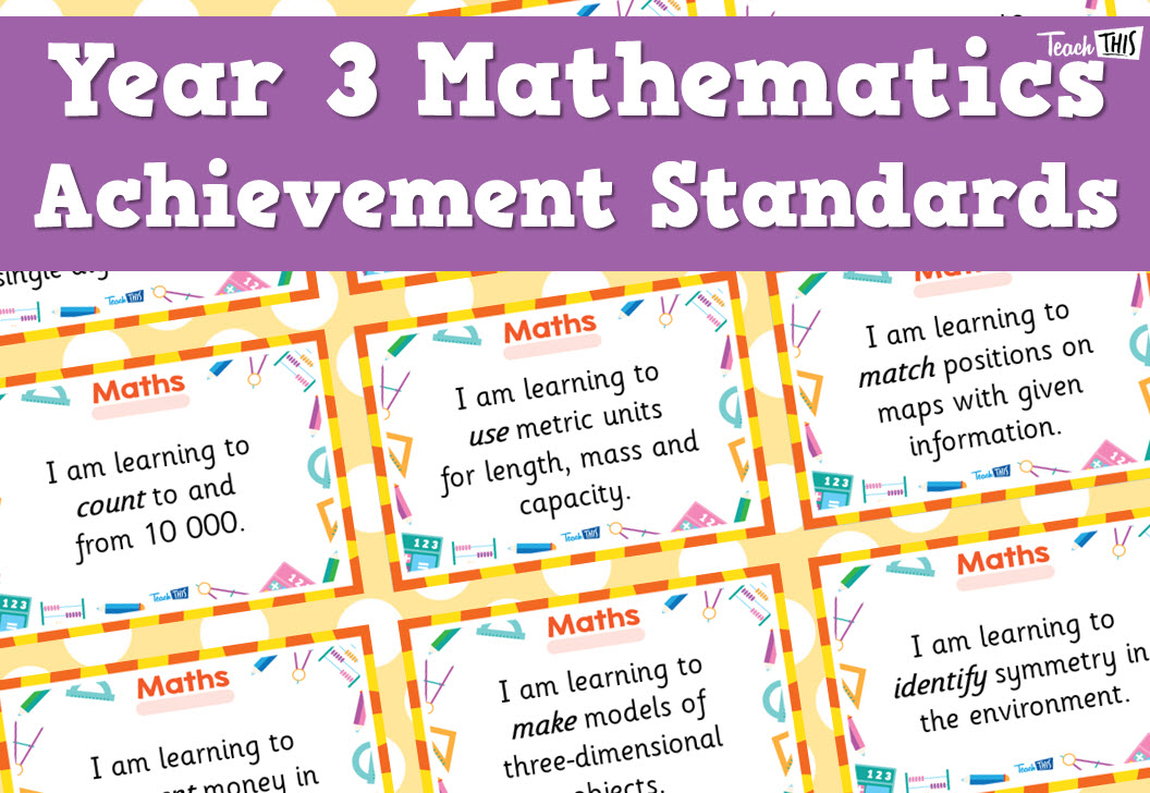 Maths Achievement Standards - Yr3