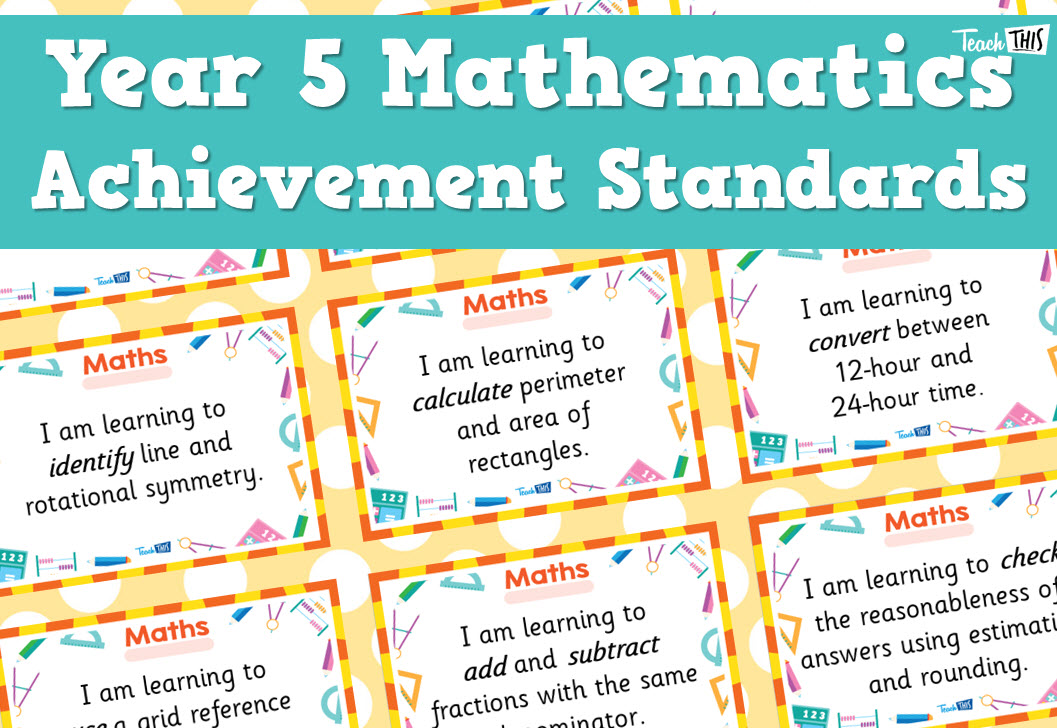 Maths Achievement Standards - Yr5