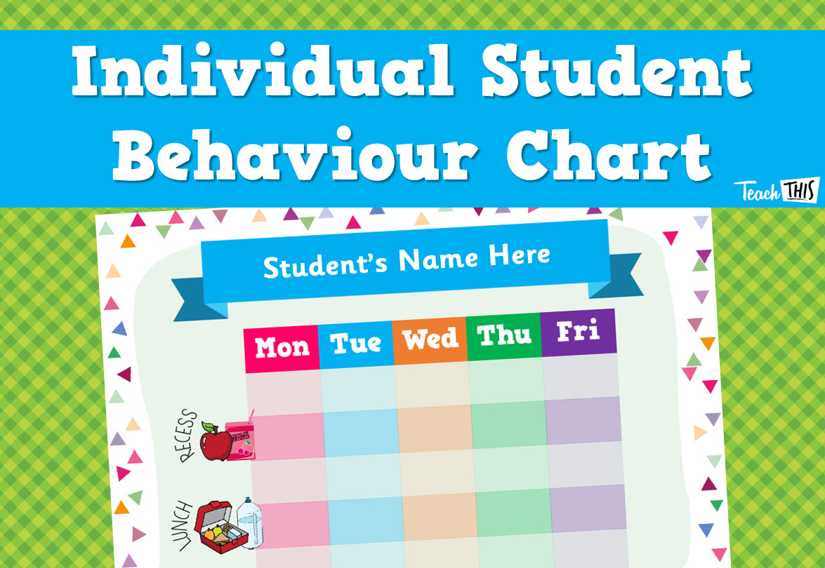 Individual Student Behaviour Chart