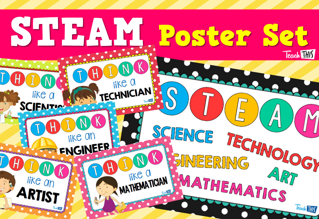 STEAM Poster Set