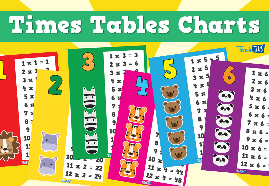 Times Tables Charts
