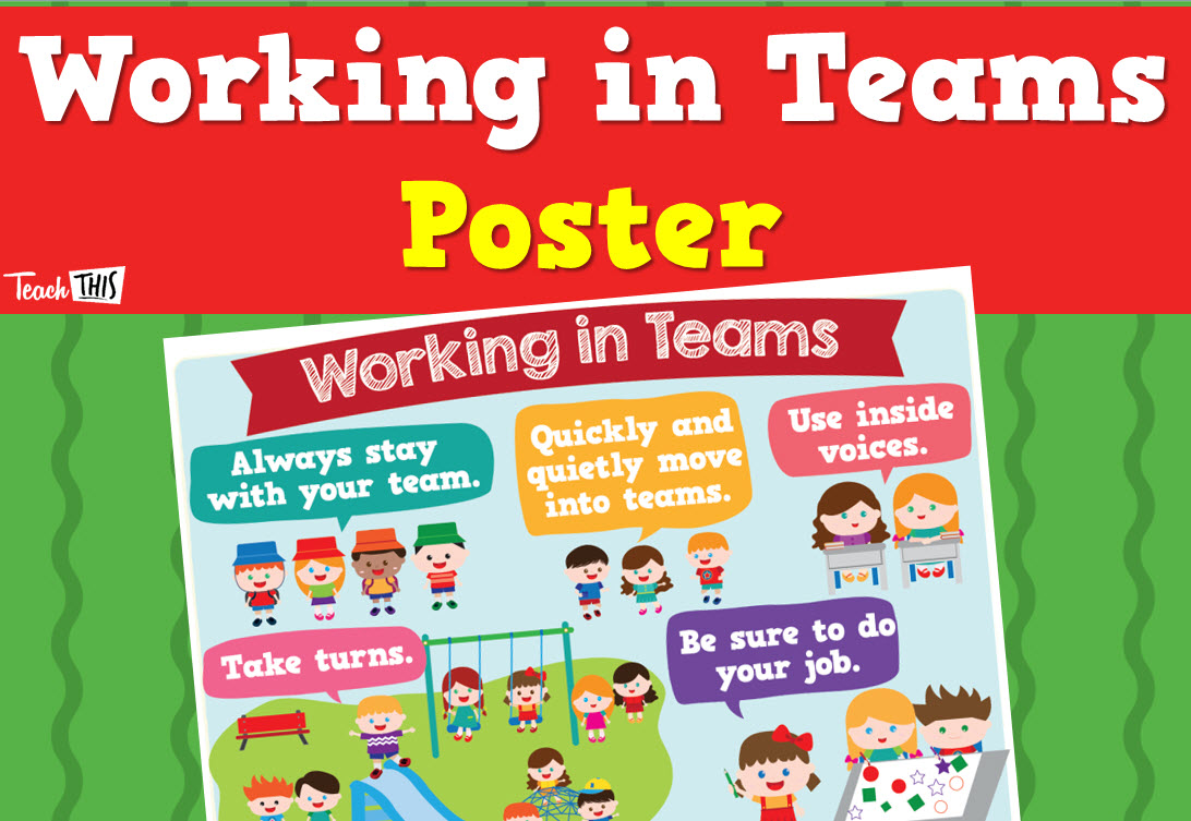 Working In Teams Poster