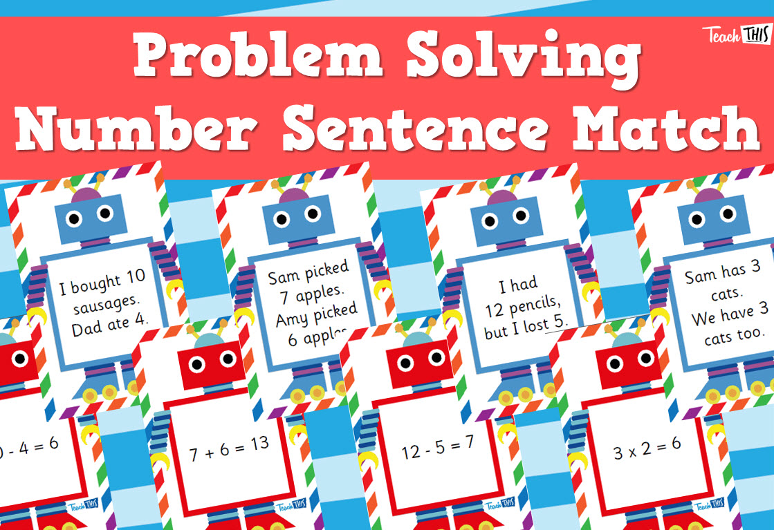 Problem Solving - Number Sentence Match