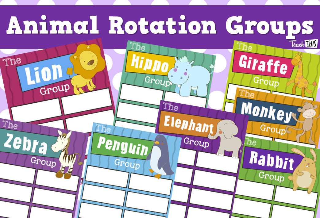 Animal Rotation Groups