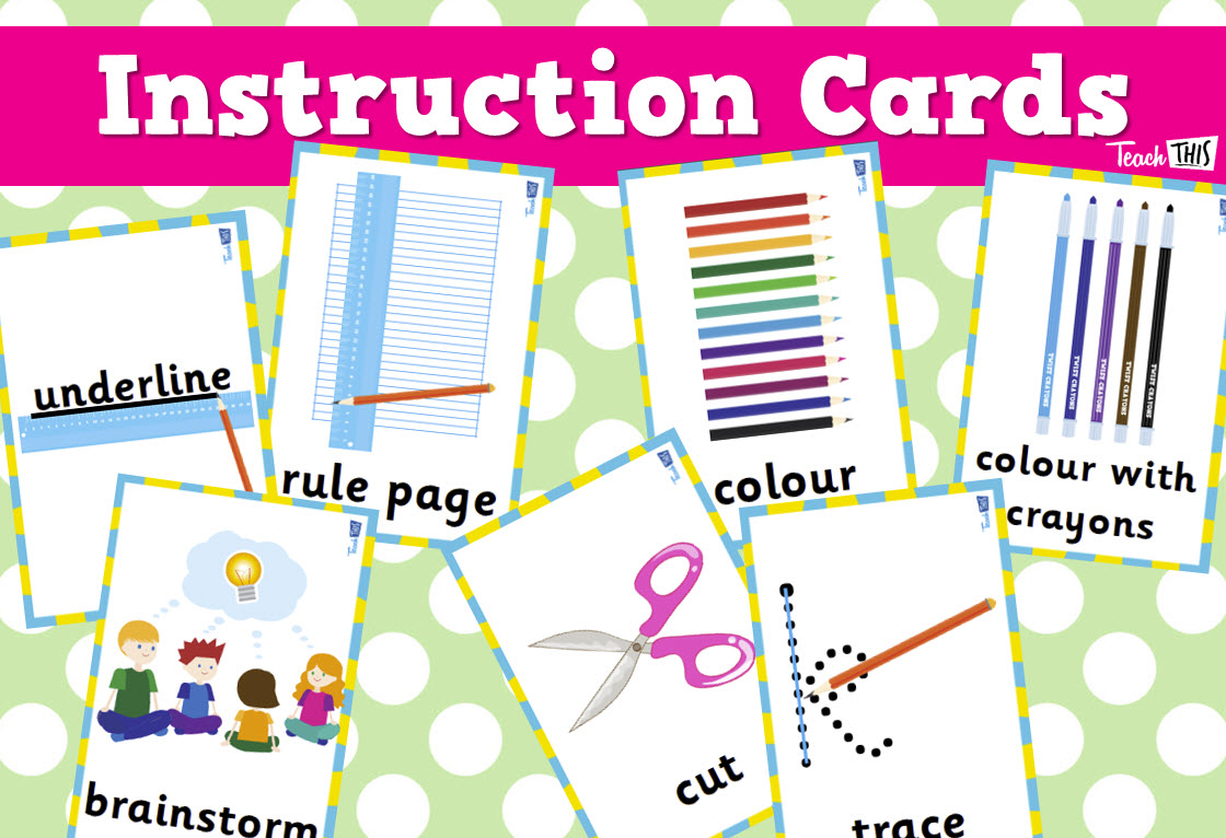 Visual Instruction Cards