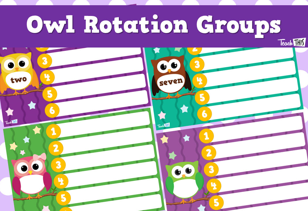 Owl Rotation Groups