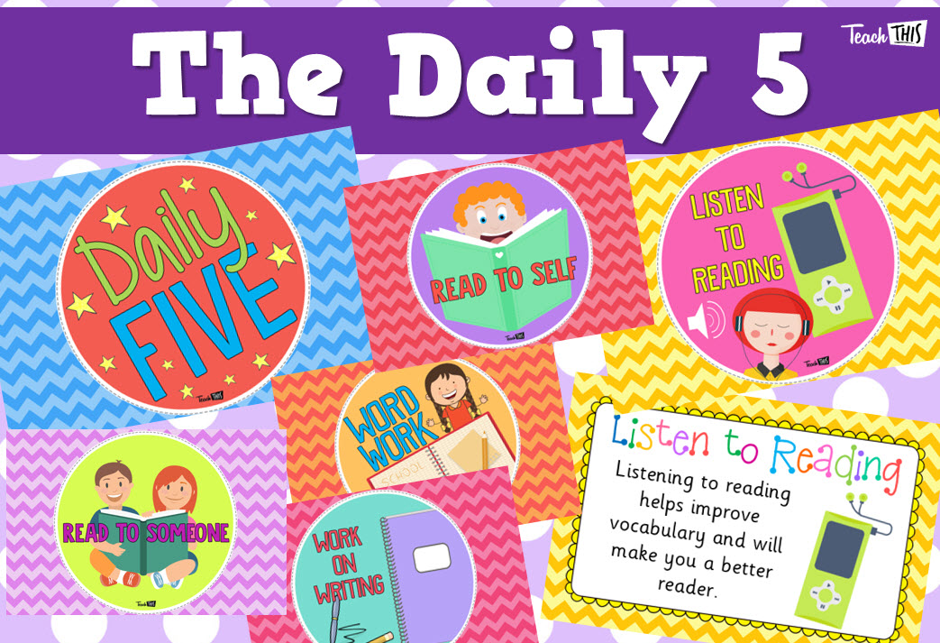 The Daily Five Posters